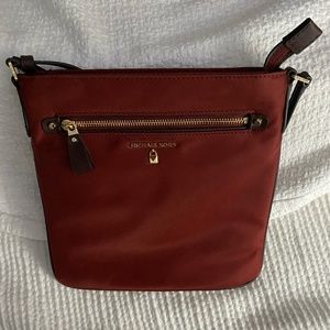 Michael Kors Kelsey Crossbody Brown/Gold NEW